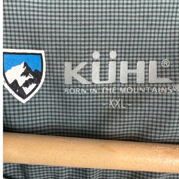 Kuhl Green and Orange Casual Button Down Shirt - Picture 7 of 11